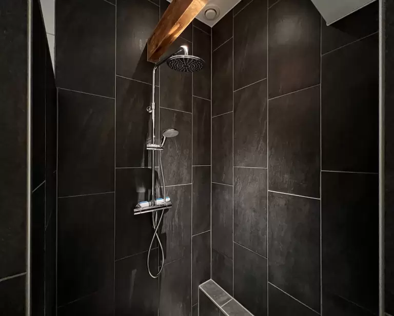 Naturalna powierzchnia pod prysznicem — jak wybrać brodzik z teksturą inspirowaną naturą?