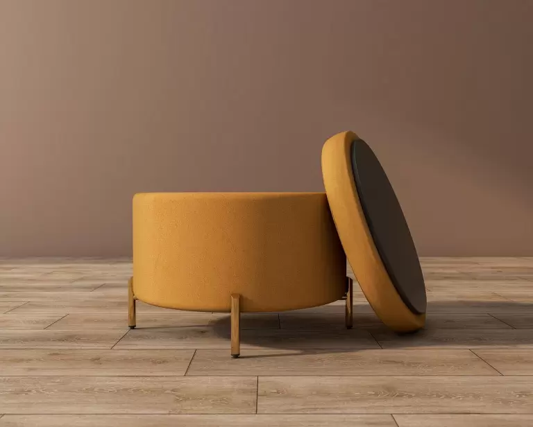 Styl i funkcjonalność w Twoim domu – jak lamele i pufy zmieniają oblicze wnętrz