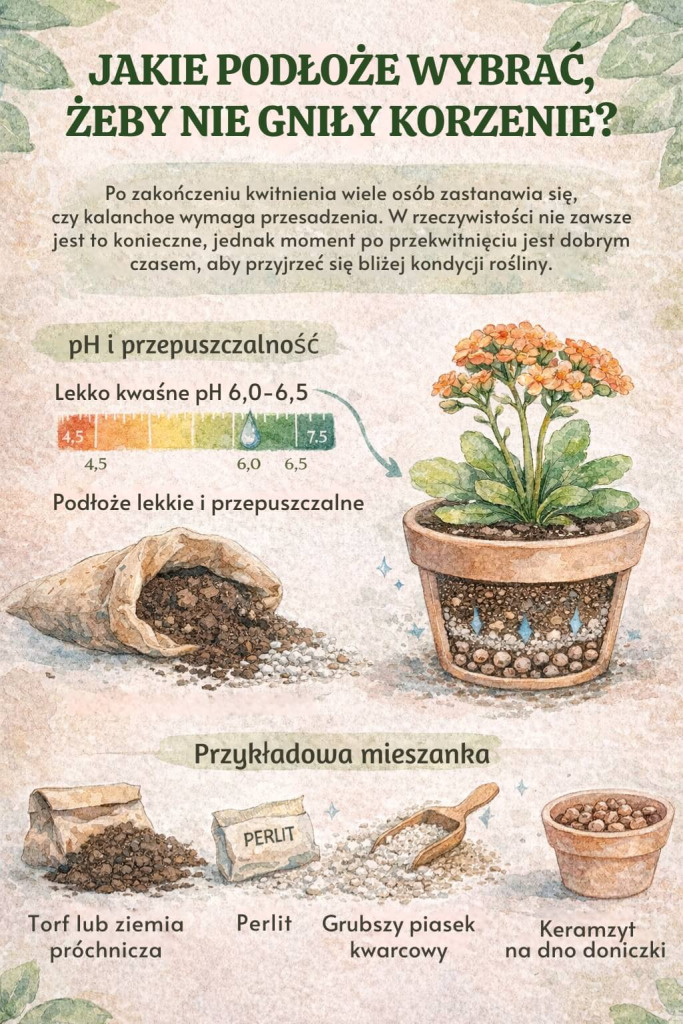 podłoże dla kalanchoe