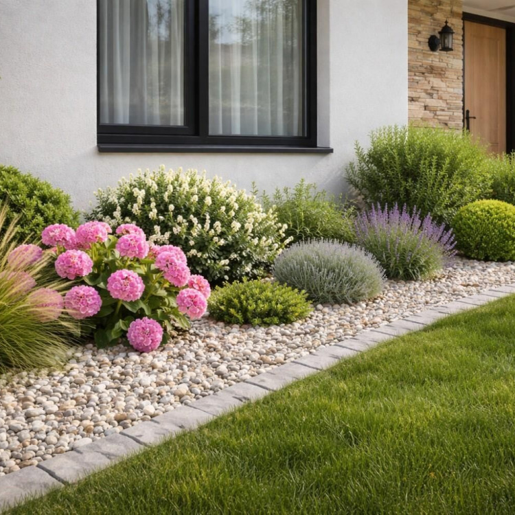 Rośliny w opasce wokół domu – co na niej posadzić? Lista sprawdzonych roślin