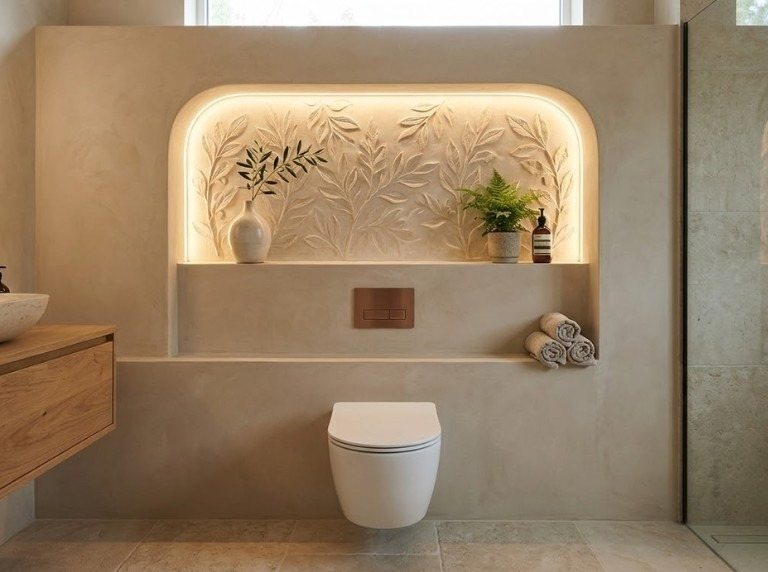 Zabudowa Geberitu – aranżacje. 12 sprawdzonych i modnych pomysłów