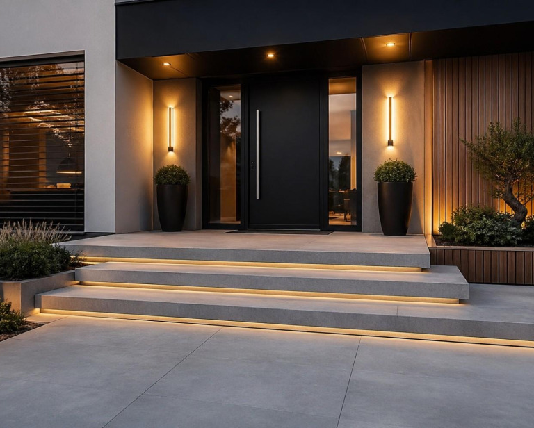 Inspiracje na schody zewnętrzne – lista 25 polecanych pomysłów