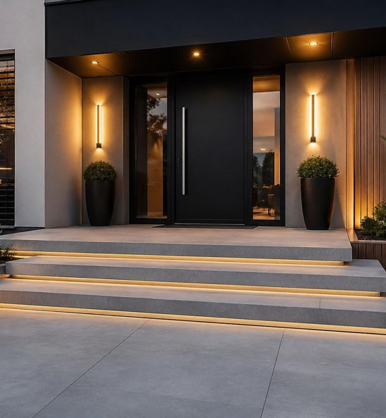 Inspiracje na schody zewnętrzne – lista 25 polecanych pomysłów