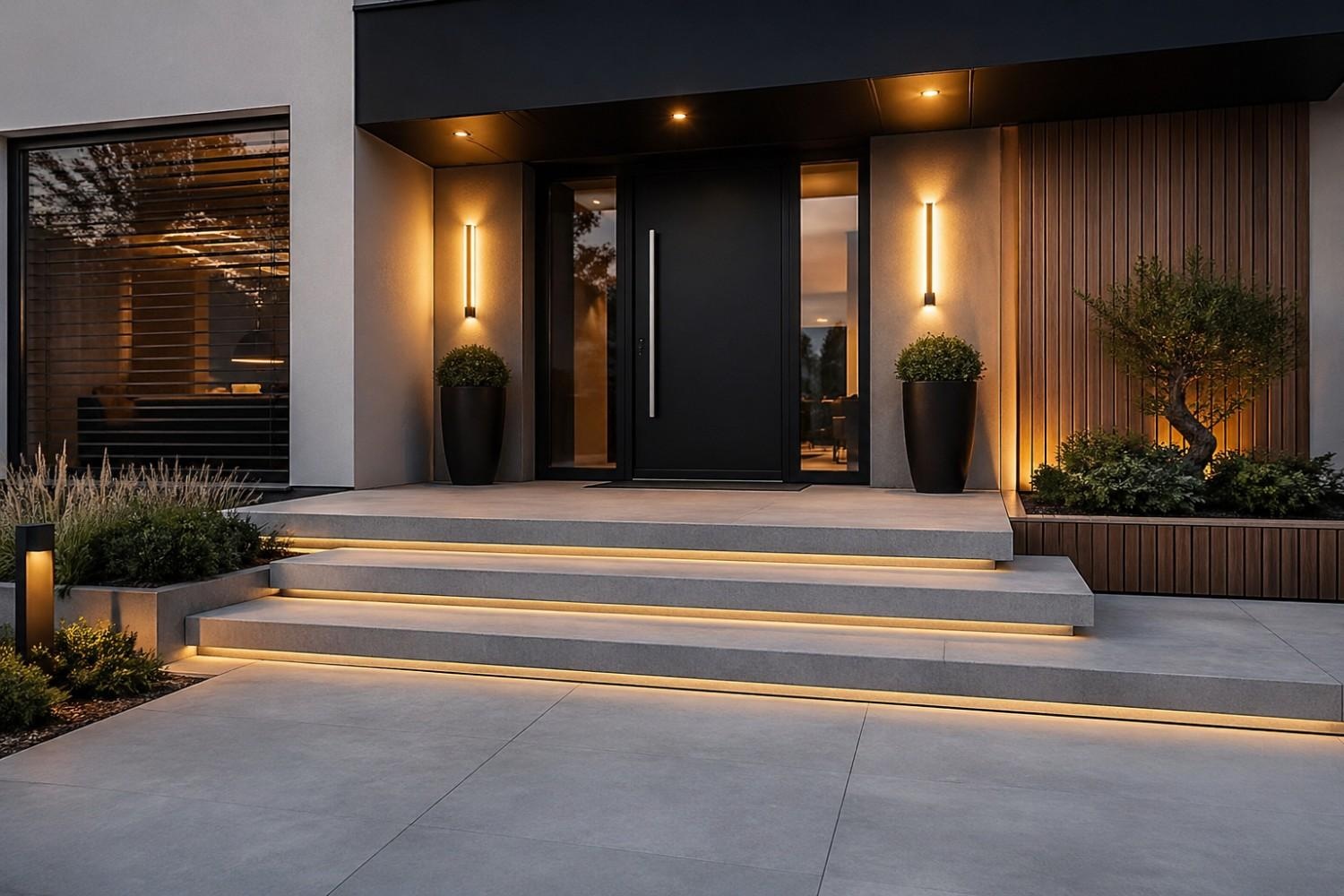 Inspiracje na schody zewnętrzne – lista 25 polecanych pomysłów