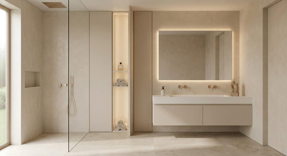 łazienka – inspiracje na minimalistyczne wnętrze