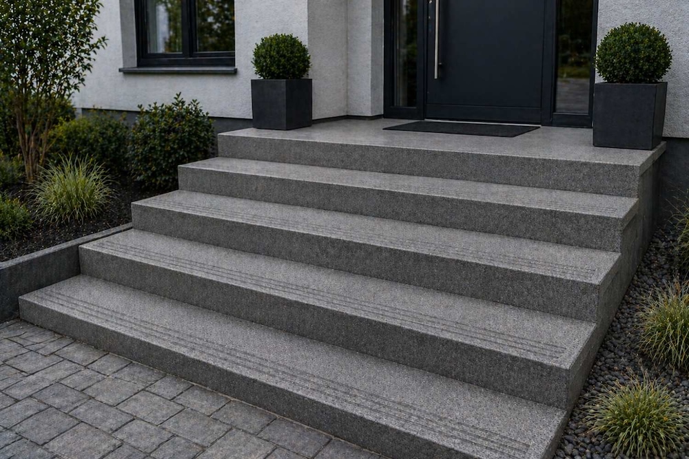 schody zewnętrzne antypoślizgowe 