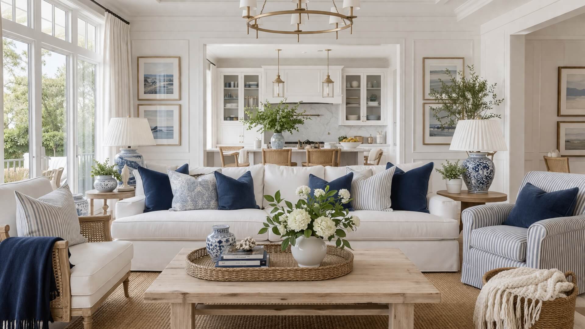 Styl hampton – charakterystyka i zastosowanie we wnętrzach