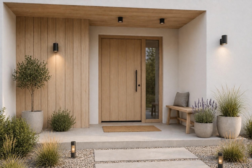 wejście do domu inspiracje skandynawskie 