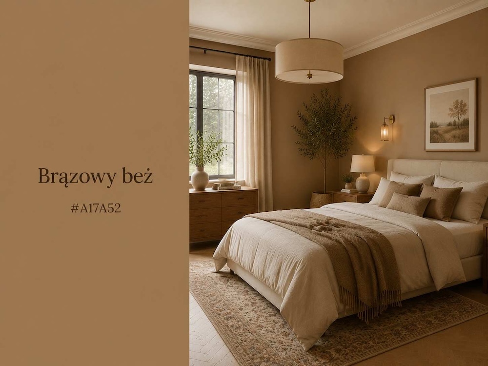 kolor beżowy z brązowym odcieniem beż z brązowymi tonami