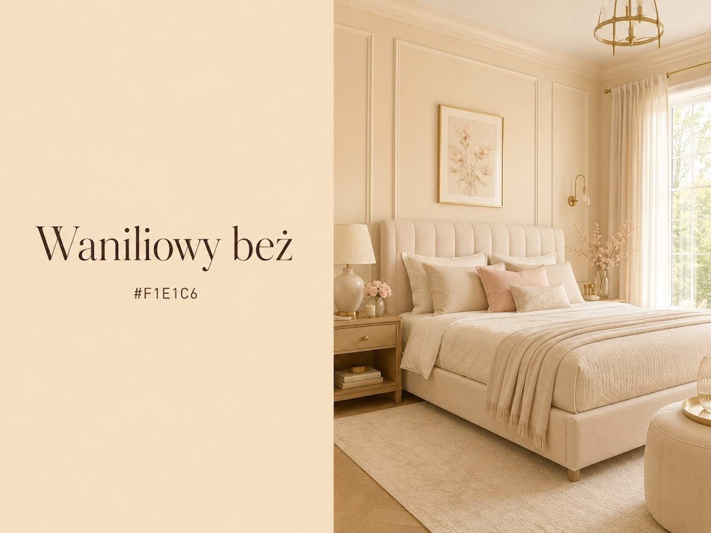 kolory beżowe - wanilia kolory beżowe - odcień wanilii