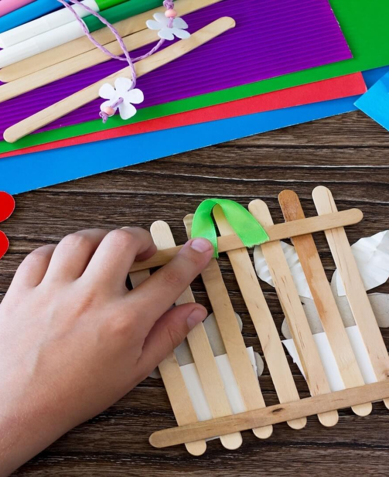 Cuda z patyczków po lodach – 30 inspiracji DIY